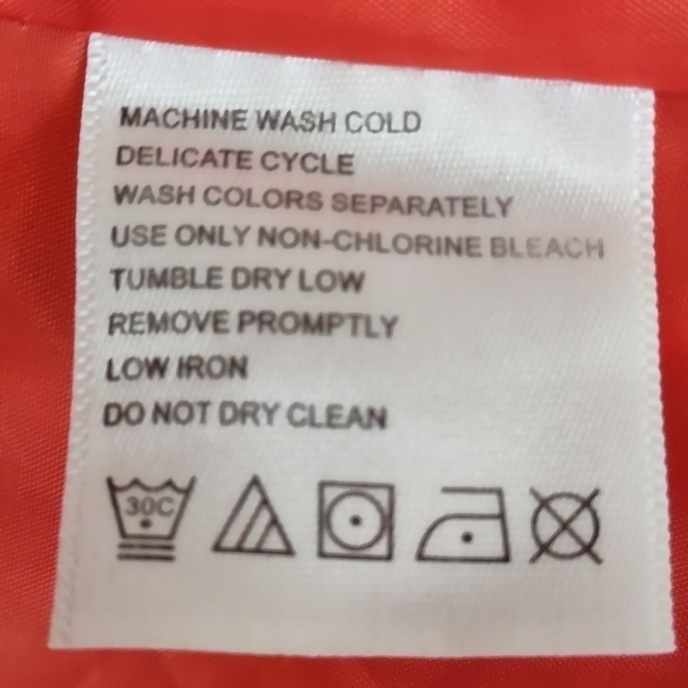 Weather Solutions Women's Jacket Orange Insulated Size 1X - Picture 12 of 12
